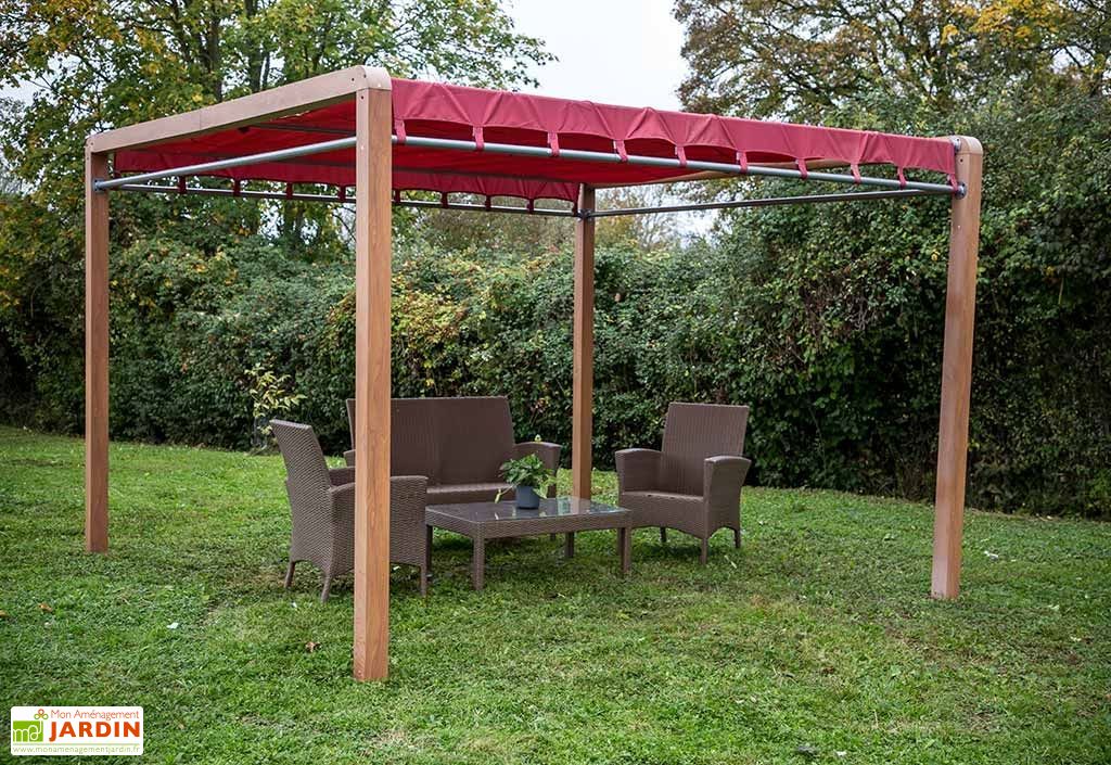 Tonnelle en métal Mon Aménagement Jardin