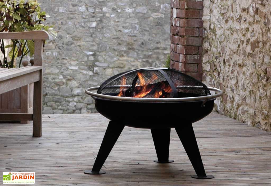 Barbecue Brasero Charbon De Bois Urban 550 Direct Designs