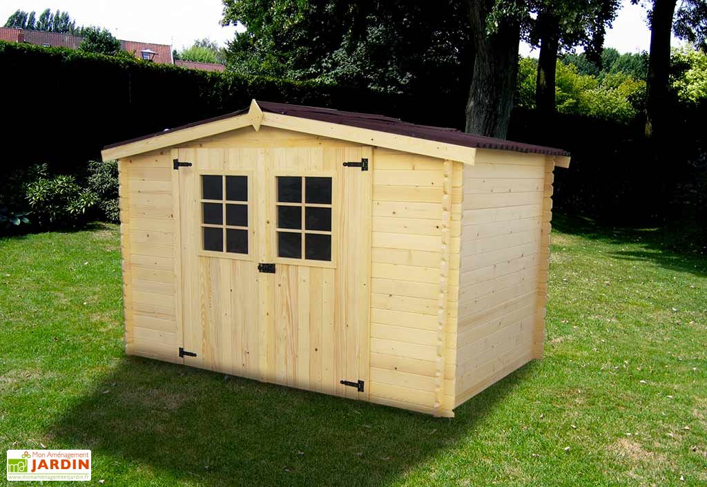 Abri de jardin en bois - Mon Aménagement Jardin