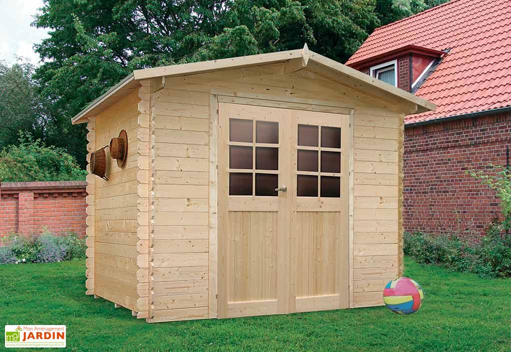 Abri de Jardin en Bois Amberg 19mm (298 x 248 cm) - Solid