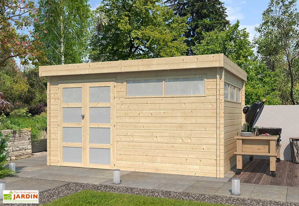 Plancher De Jardin PLANTAWA - 9 Cases En Pin Traité, Idéal Pour Cultiver En Ville