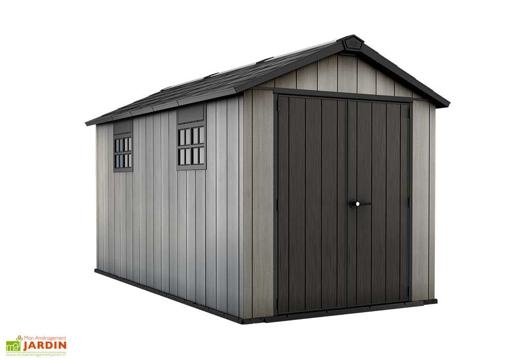 Abri de jardin en résine