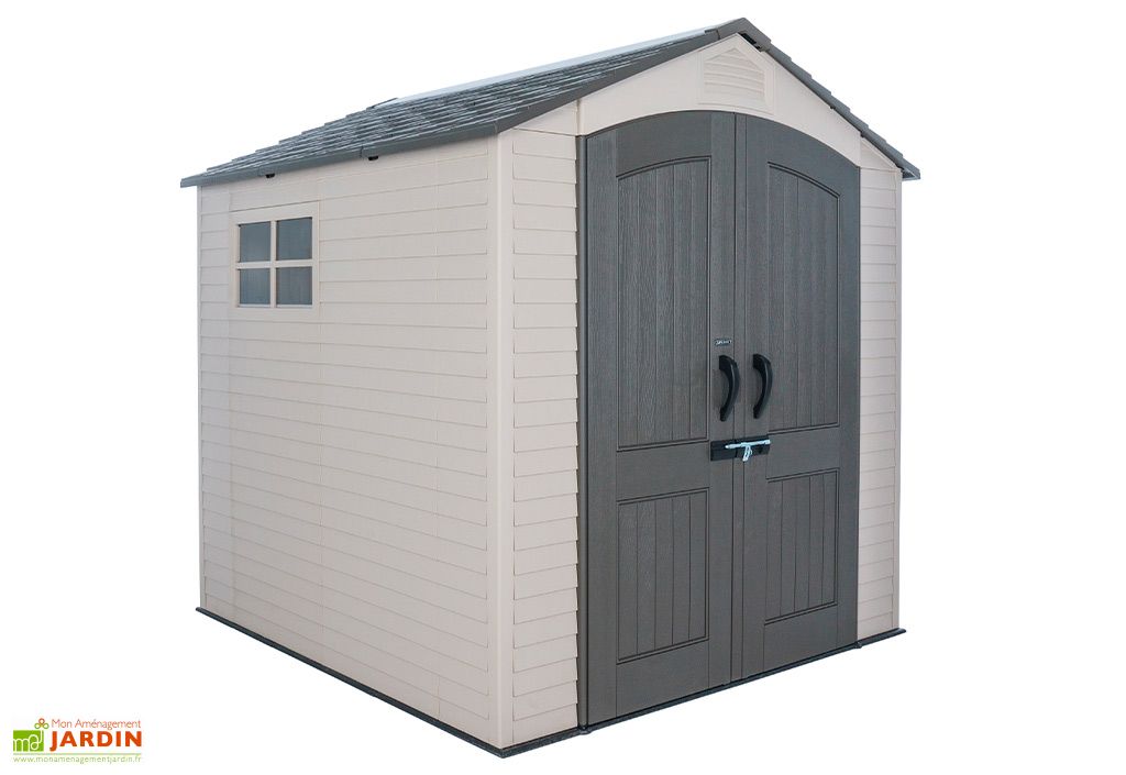 Abri de jardin en résine