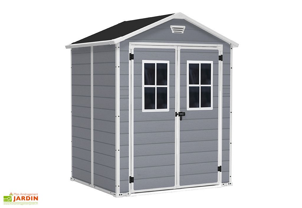 Abri de jardin en PVC et résine - Mon Aménagement Jardin