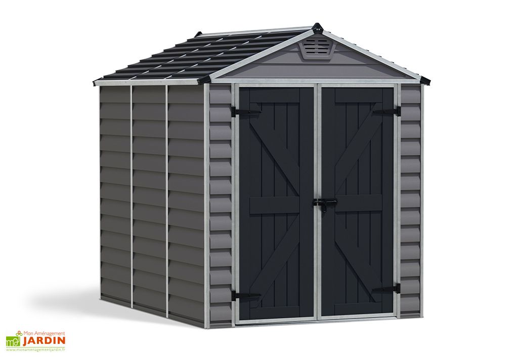 Abri de jardin Skylight 4,2 m² Gris/Noir | Palram - Canopia - Canopia