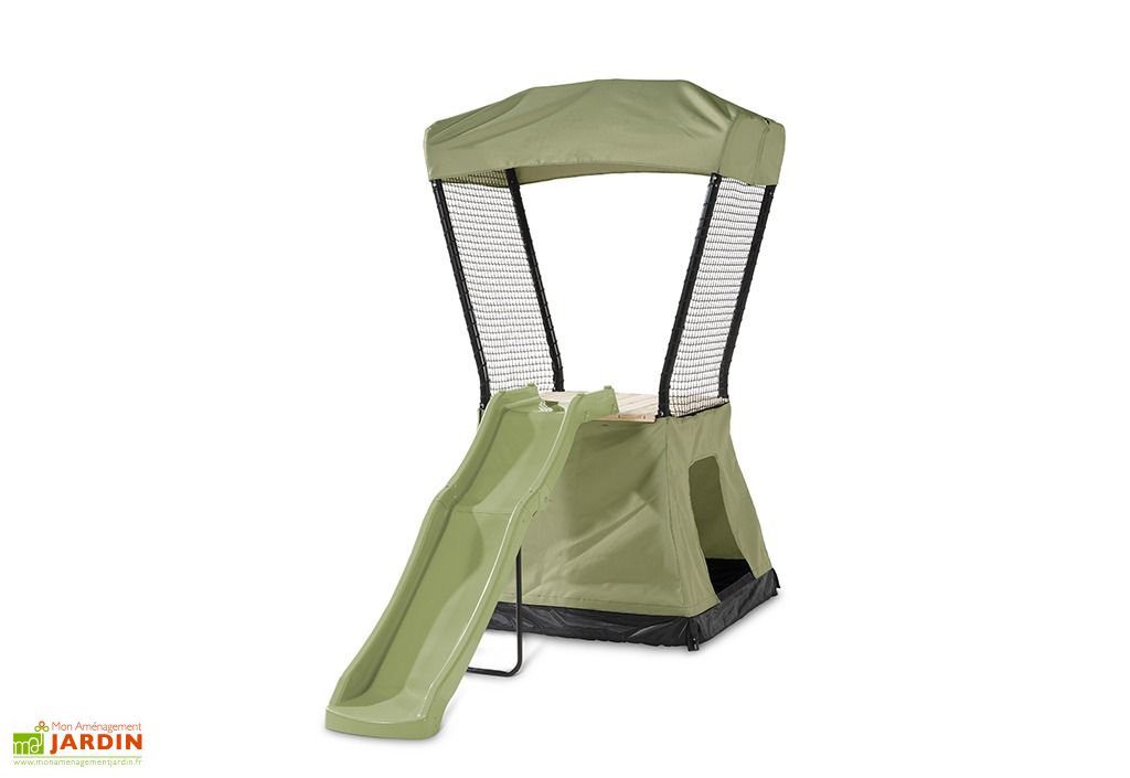 Toboggan Pliable Dolu My First Unicorn Garden Rose - Aire De Jeux Licorne Pour Enfants 2-6 Ans