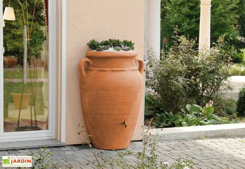 Récupérateur d'eau de pluie design Mon Aménagement Jardin — free download