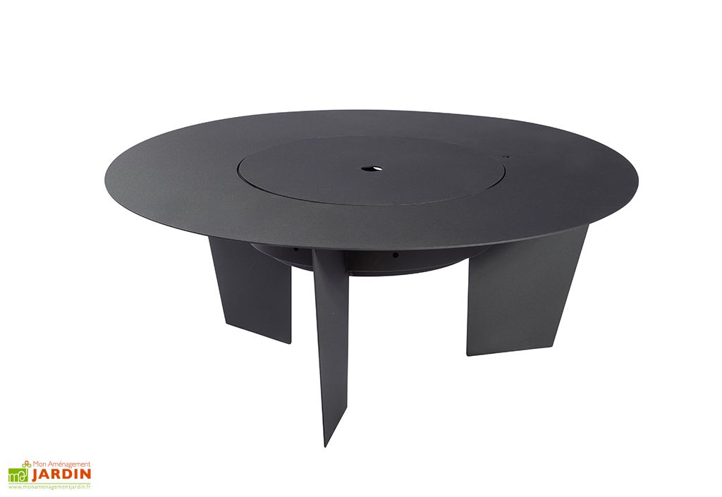 Grille De Cuisson Onlyfire X-Marks – La Grille Ronde 76cm Pour Feu De Camp Et Barbecue