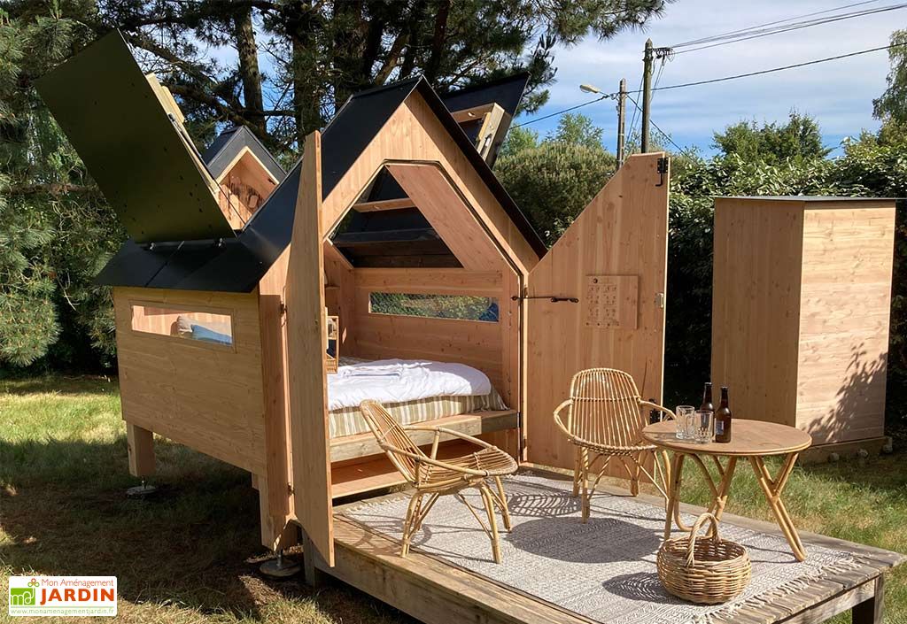 11 maisonnettes en bois originales - Gamm vert