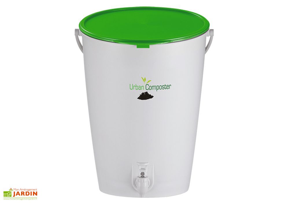 Mini Composteur Cuisine Urban Composter 15L + Accélérateur de Compost -  Garantia