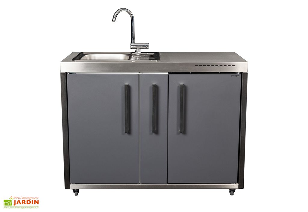 Cuisine extérieure avec réfrigérateur et évier – MO 120 A - Stengel