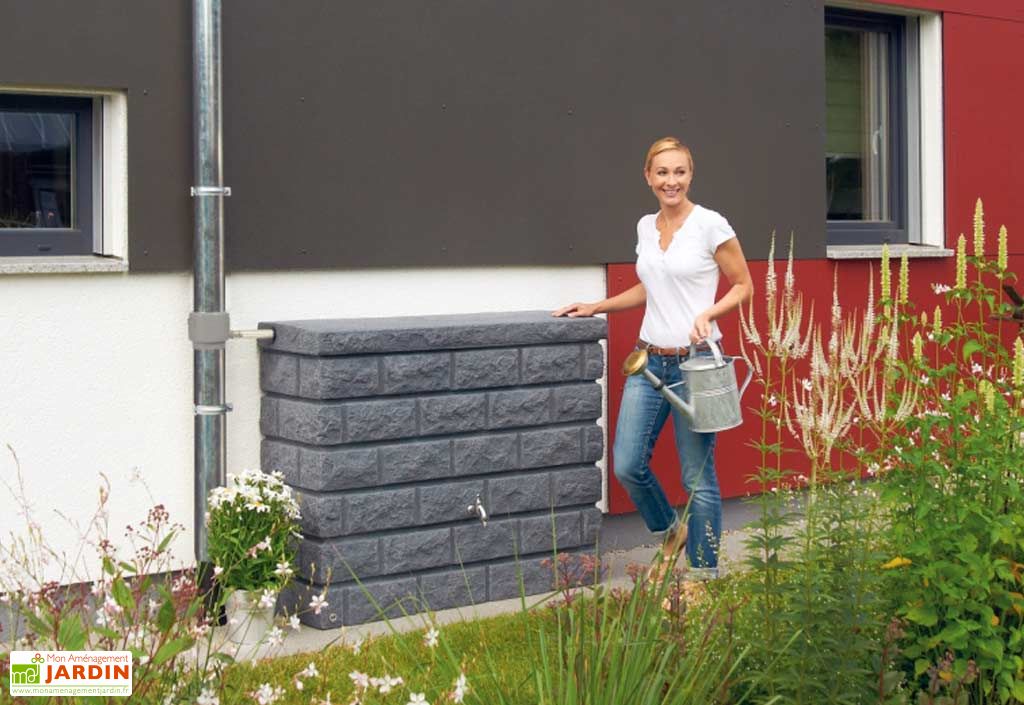 Récupérateur d'eau de pluie design Mon Aménagement Jardin — free download