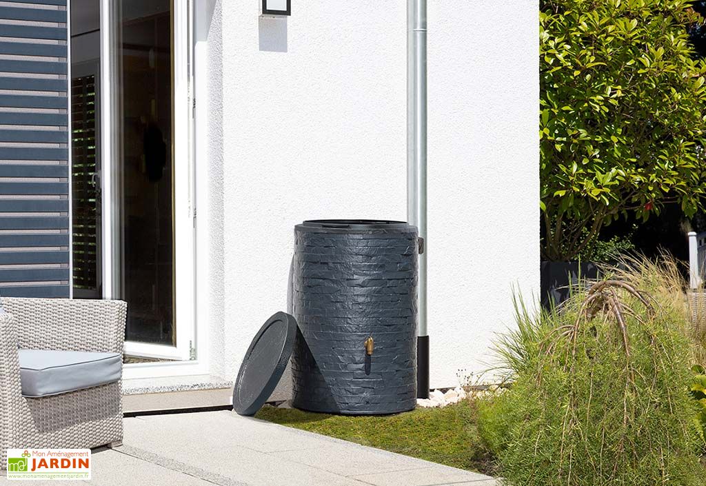 Récupérateur d'eau de pluie design Mon Aménagement Jardin — free download