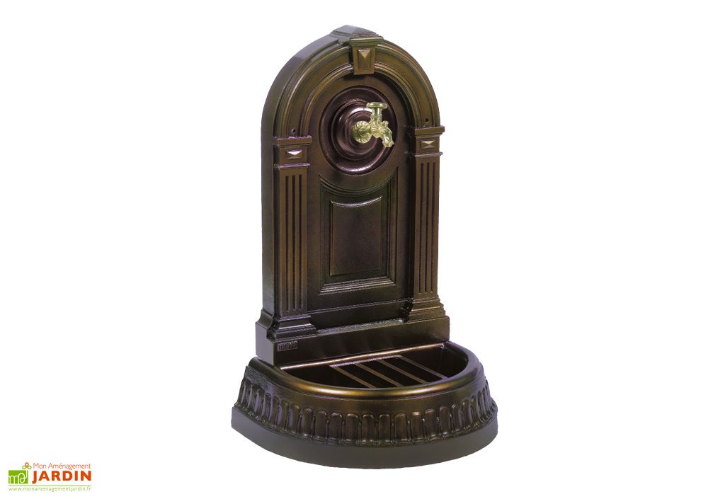 Fontaine Triton Gris 4111 Avec Robinet Standard Dommartin H. 70 Cm X L 40 Cm 6682bd8e342e8534a85981ef