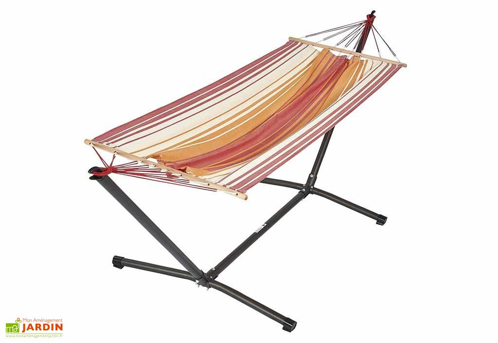 Yosana Hamac Kit Complet Avec Fixation Certifié TÜV Jusqu'à 300 Kg