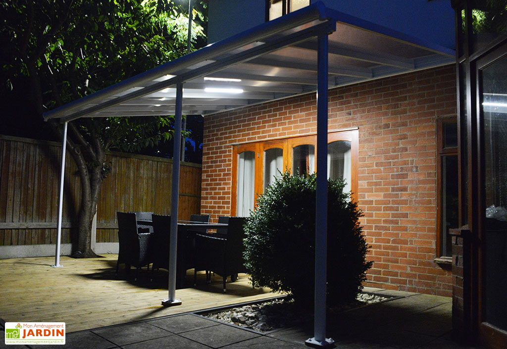 Kit d'Éclairage LED pour Pergola, Tonnelle et Carport Palram - Canopia
