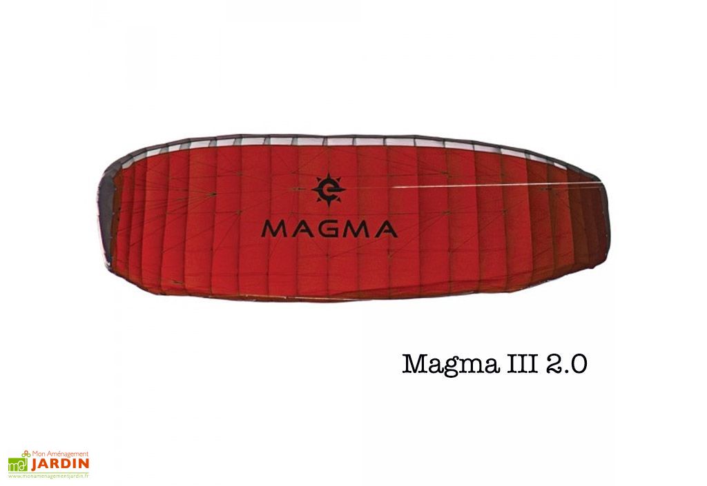 Cerf-volant Elliot flyer à quatre lignes Magma III 2.0 267 cm rouge Cerf-volant Elliot flyer à quatre lignes Magma III 2.0 267 cm rouge