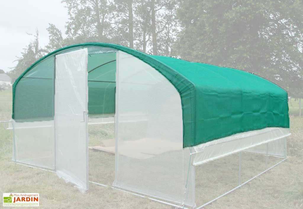 Ombrage pour Serre 4 Saisons 4m Tonneau Ombrage pour Serre 4 Saisons 4m Tonneau