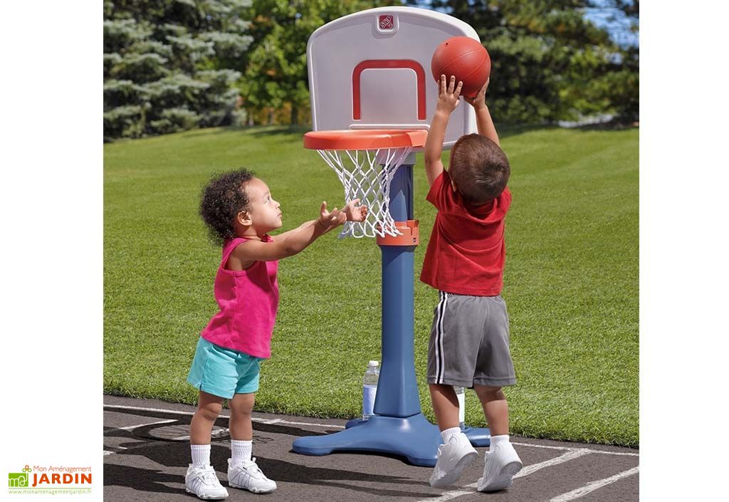 Panier de Basket Réglable pour Tout Petits 122 cm - Step2