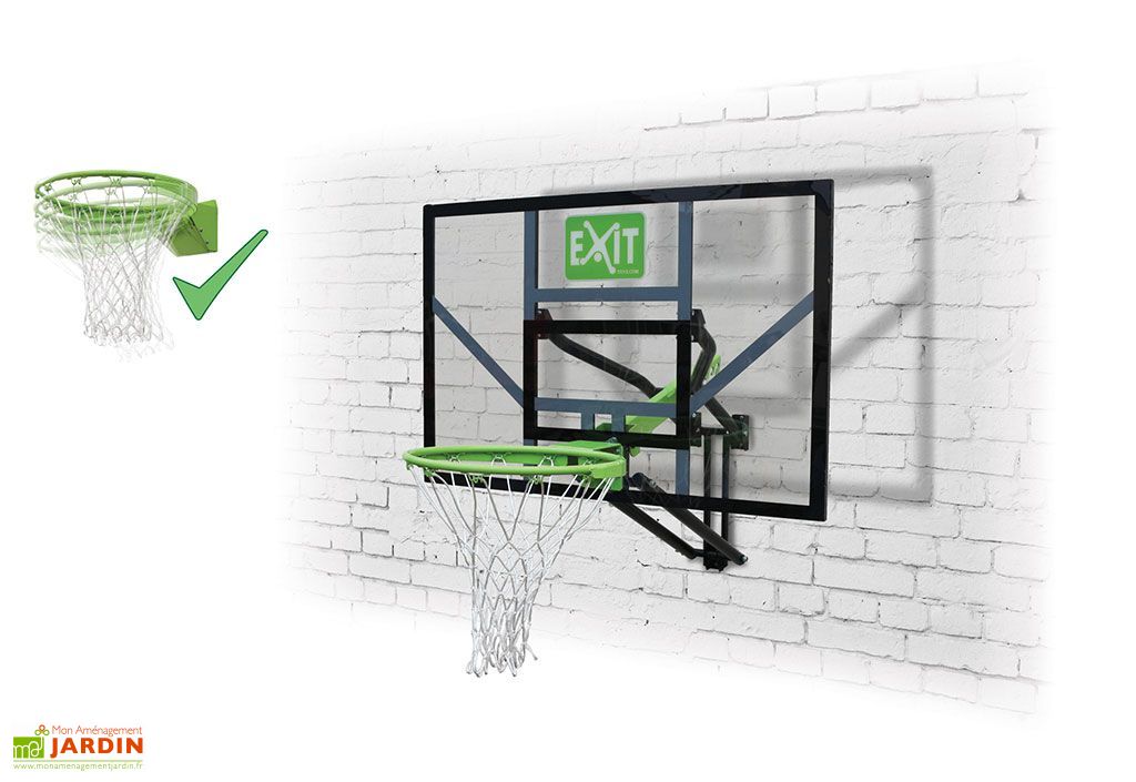 Panier de Basket Mural Réglable en Hauteur Galaxy Spécial Dunk - Exit Toys