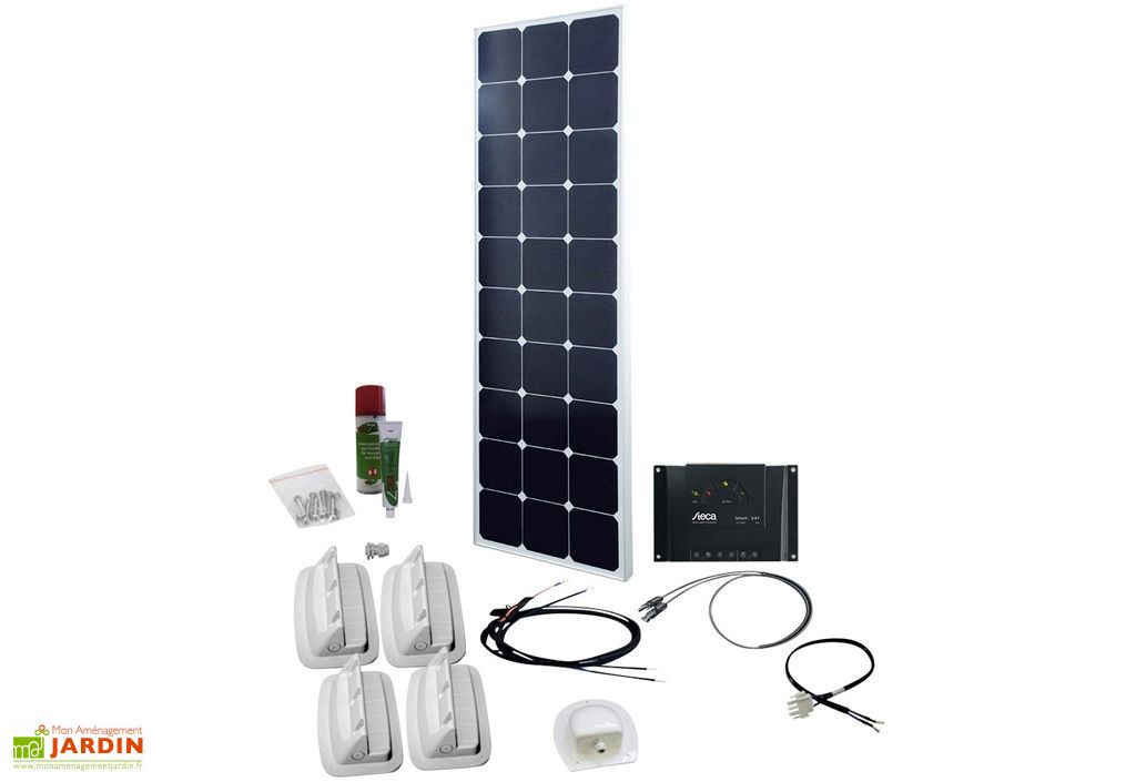 Montage d'un kit solaire autonome en 24V