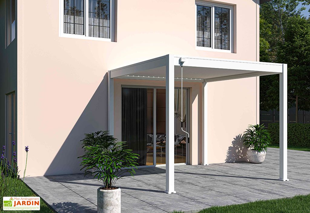 Pergolas bioclimatiques et stores Ombréa - Mon Aménagement Jardin