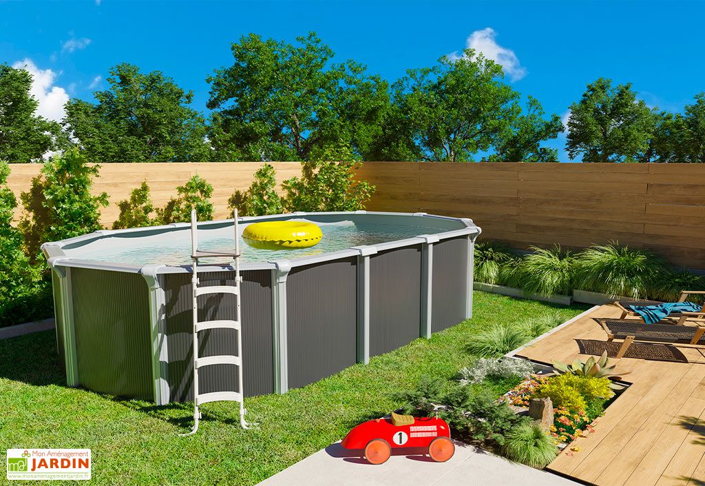 Piscine acier - Mon Aménagement Jardin