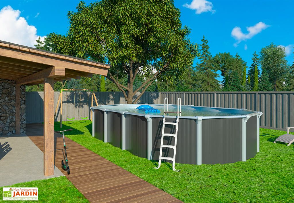 Piscine acier - Mon Aménagement Jardin