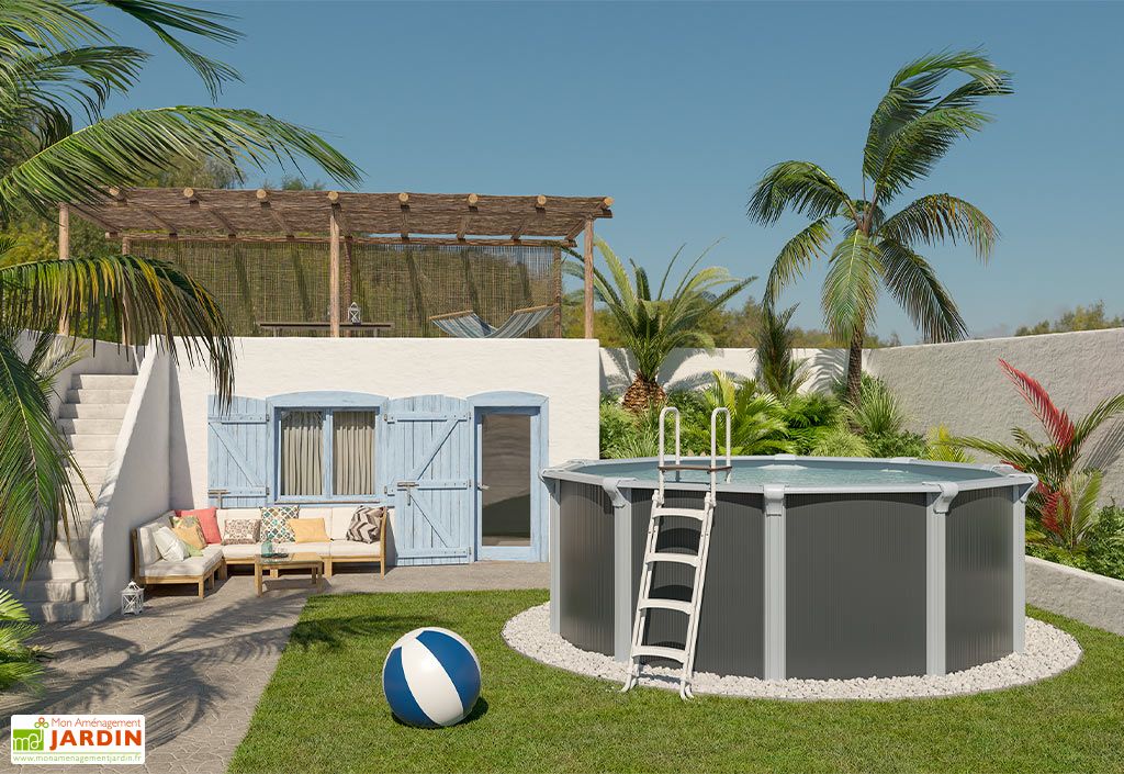 Piscine acier - Mon Aménagement Jardin