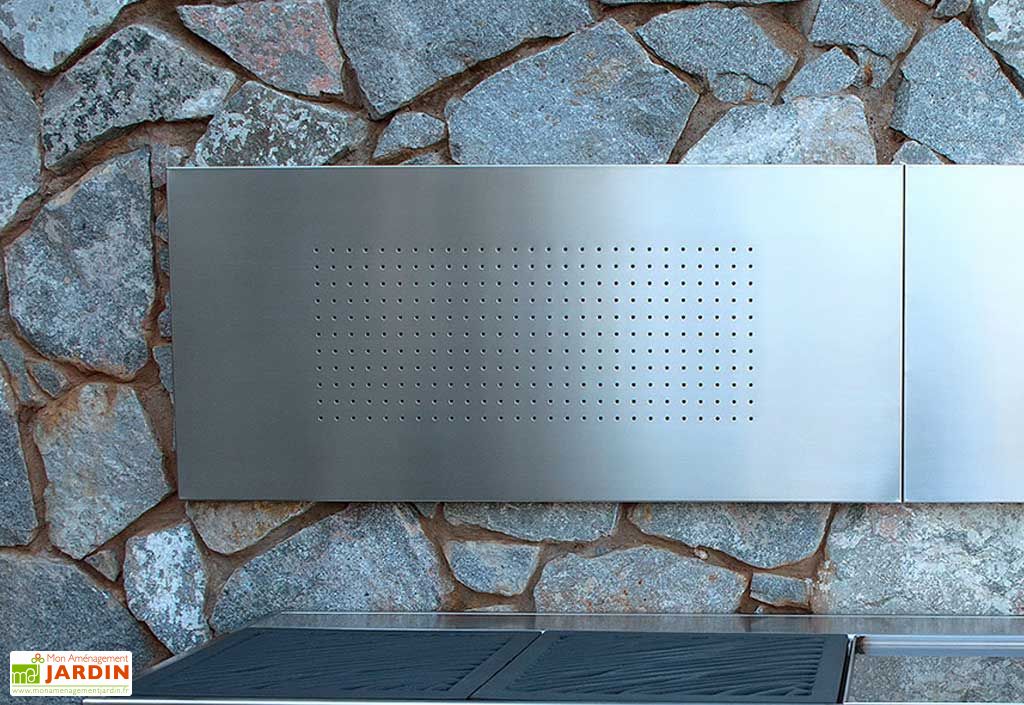 Plaque de Protection Murale en Inox Satiné - Fesfoc
