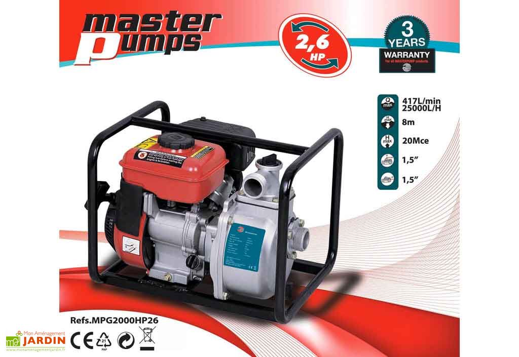 Pompe à Eau Thermique 212 CC - Master Pumps