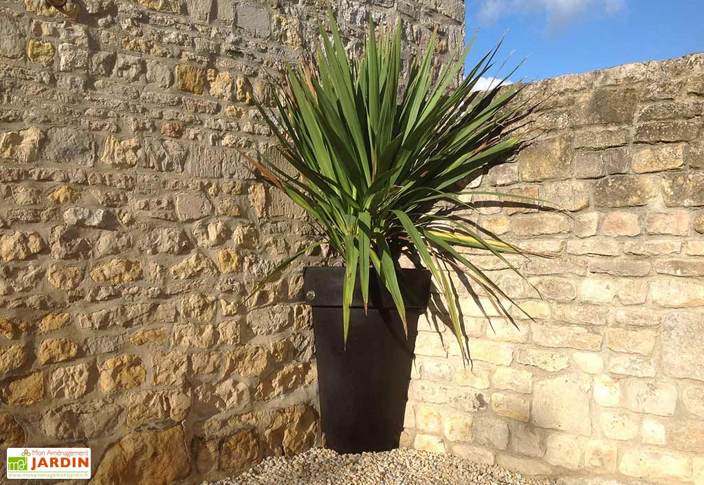 Mira Pot De Fleurs 2 En 1 Pour Balcon - 2 Pièces Avec Insert - Design