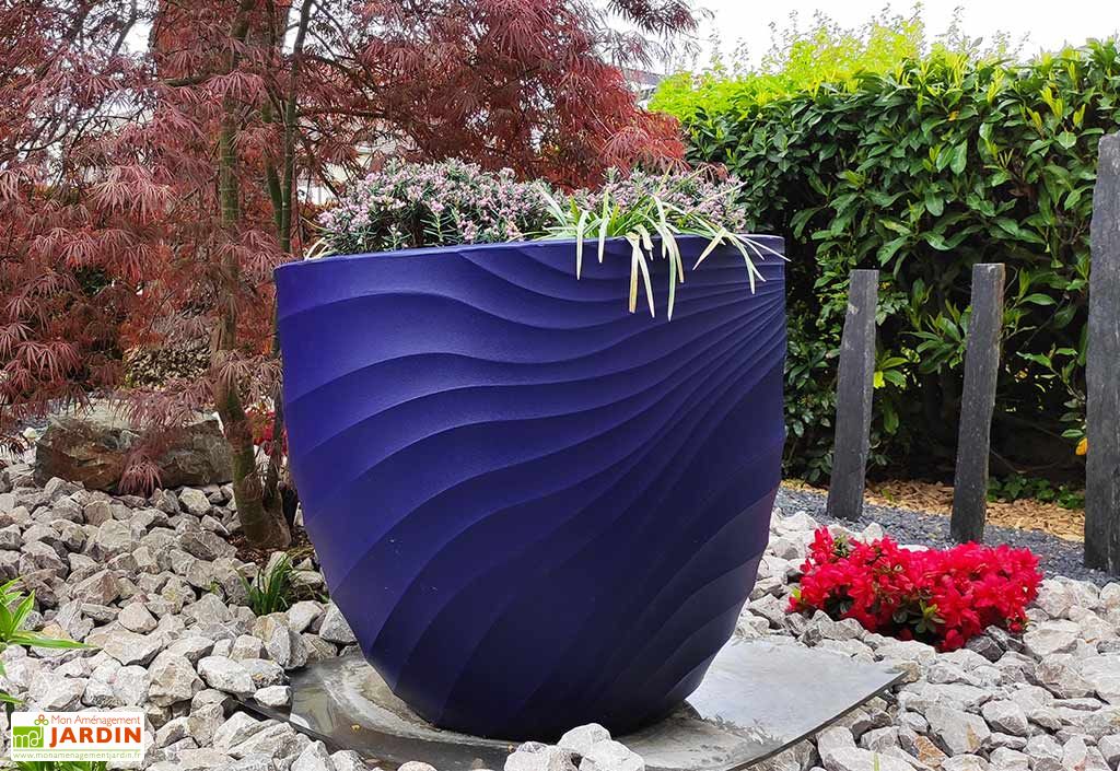 Lot De 8 Pots De Fleurs Ronds En Maille 30cm - Supports Intérieur Extérieur - Drainage Optimal