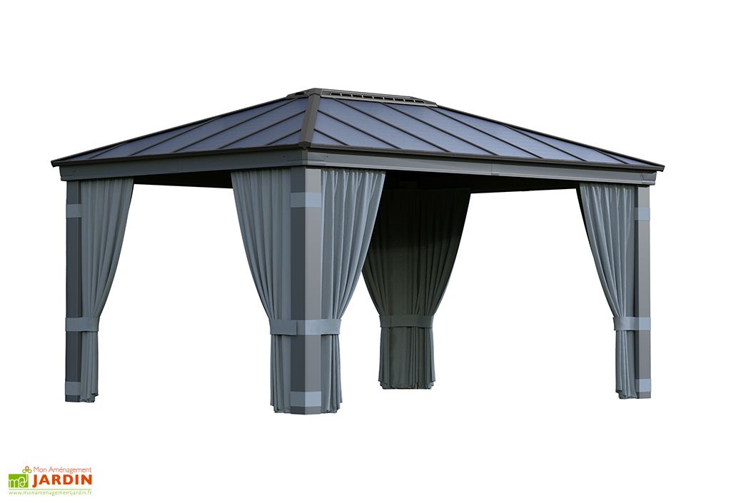 50 Crochets En Plastique Noir Pour Rideaux De Tonnelle, Gazebo Ou Salle De Bain - 4,1x1,8 Cm - Installation Facile Sans Outil