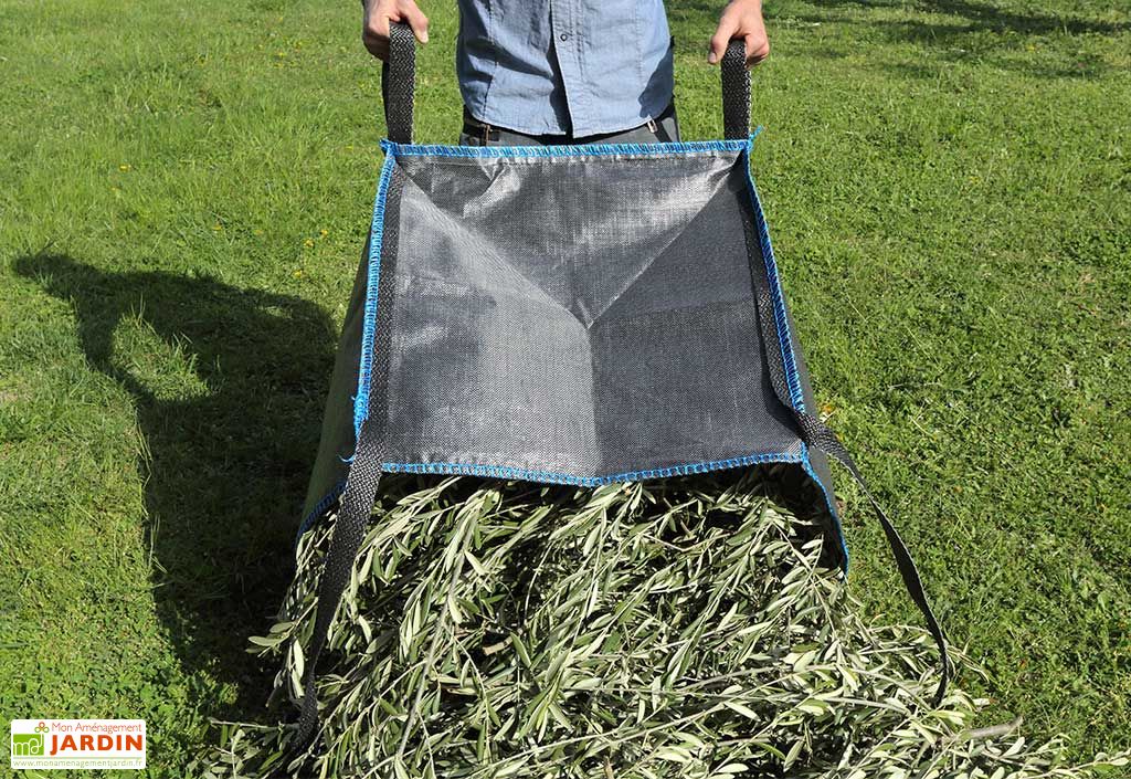 SAC DE JARDIN fabriqué en FRANCE - 250 L végétaux et déchets verts / en  STOCK sur BAGUTIL