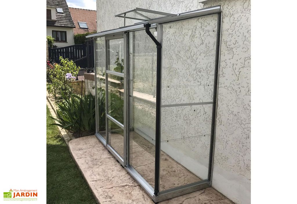Serre adossée - Mon Aménagement Jardin