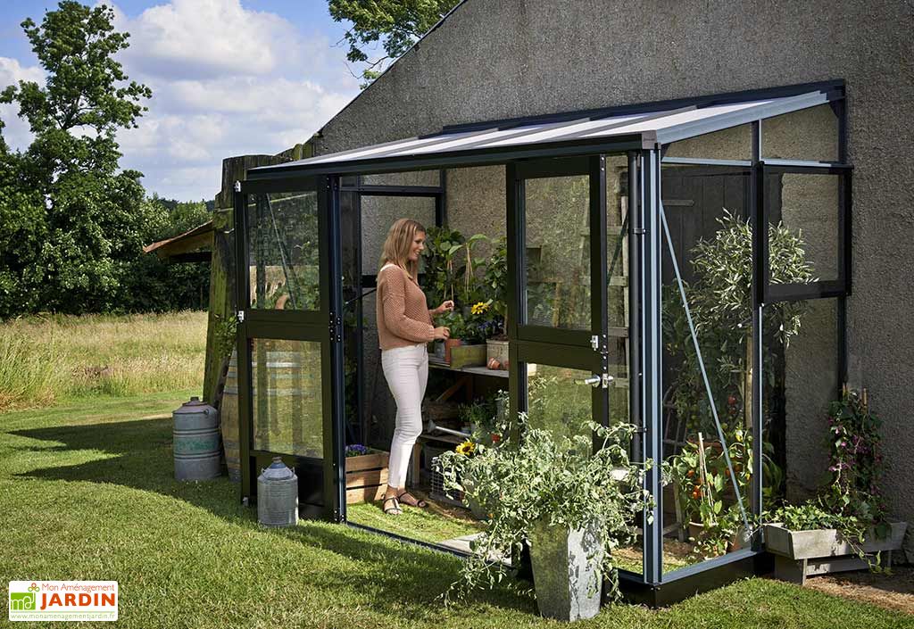 Serre de jardin en verre 5m2 - Mon Aménagement Jardin