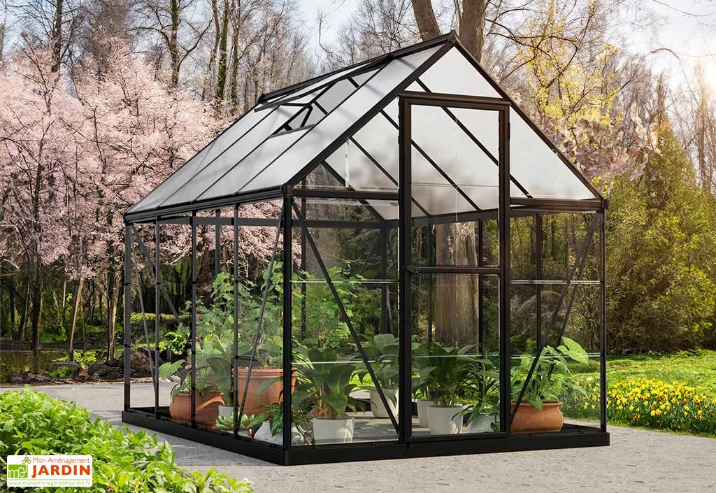 Serre polycarbonate 5m2 - Mon Aménagement Jardin