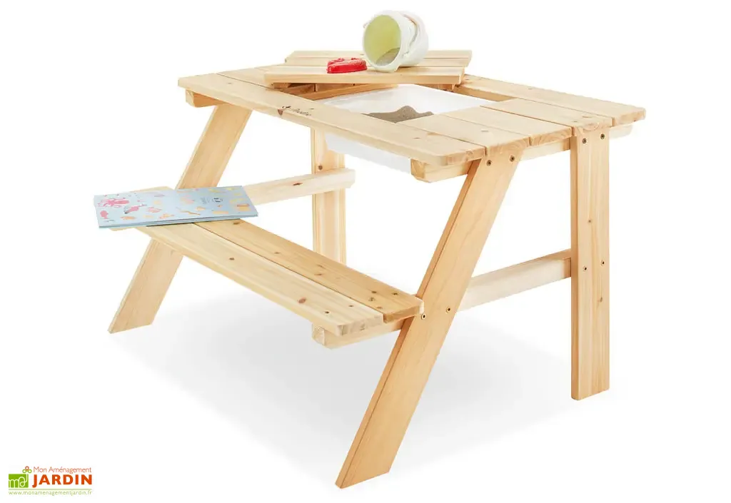Table d'activités enfant sable et eau Sepp Sandy multi mix