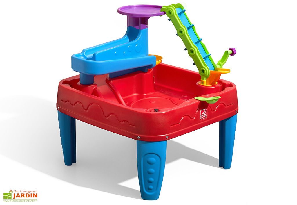 Centre de jeux aquatiques pour enfants d'été transparent bleu 4-Rings piscine gonflable pour jardin arrière-cour extérieur