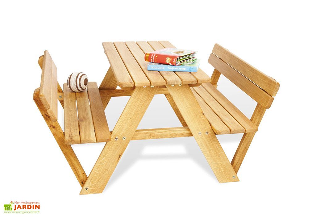 Table de pique nique en bois Munich - Pin épaisseur 35 mm - Dès 285,00 € HT Table de pique nique en bois Munich - Pin épaisseur 35 mm - Dès 285,00 € HT