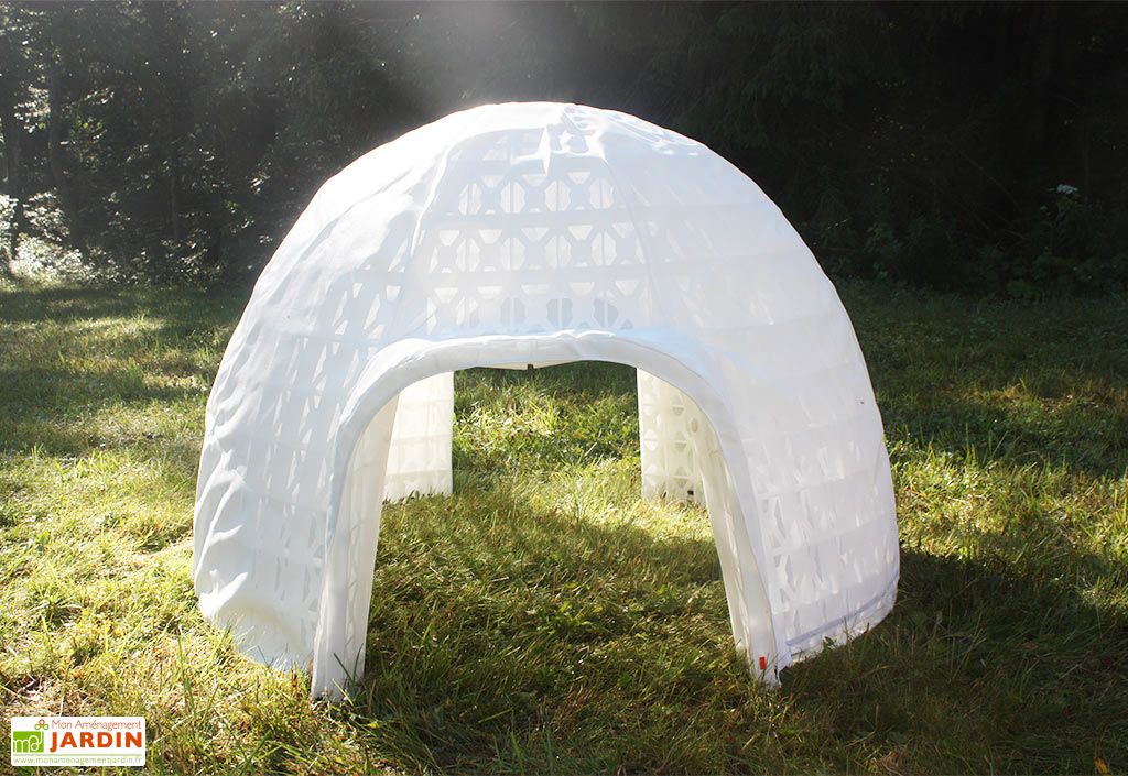Toile imperméable PVC pour igloo Tinygloo Automne hiver Playsnow
