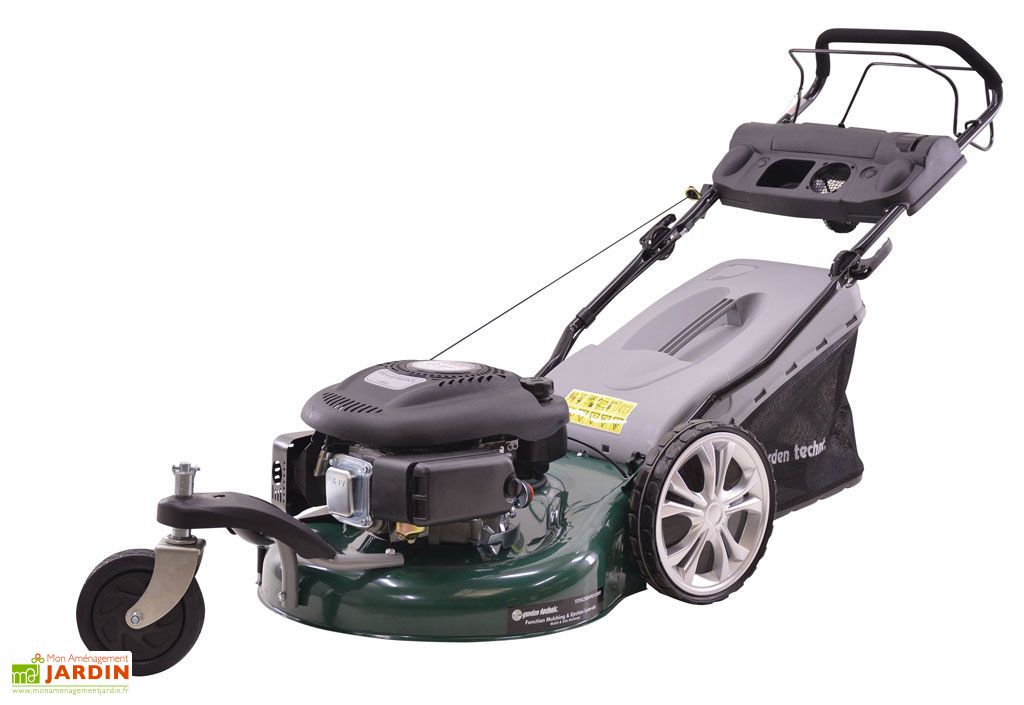 Tondeuse thermique autotractée 3 roues 196 cc 58 cm — free download