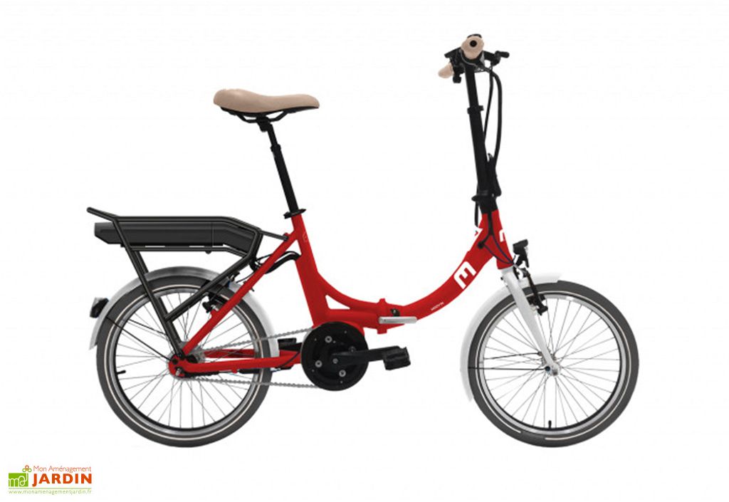 Vélo Pliant PACTO ELEVEN - 3 Vitesses Shimano Nexus - Cadre En Acier Haute Qualite Noir