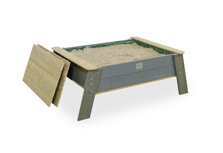 Table de jardin en bois enfant bac à sable – Aksent XL