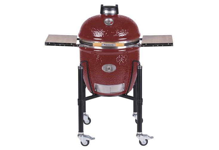 Barbecue kamado en céramique Monolith Classic + chariot