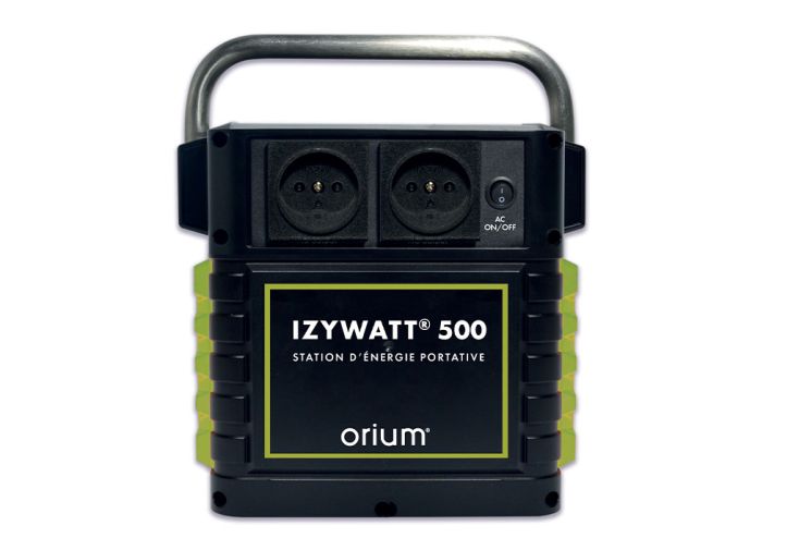 Station d’énergie portable avec batterie nomade 529 W – Izywatt 500