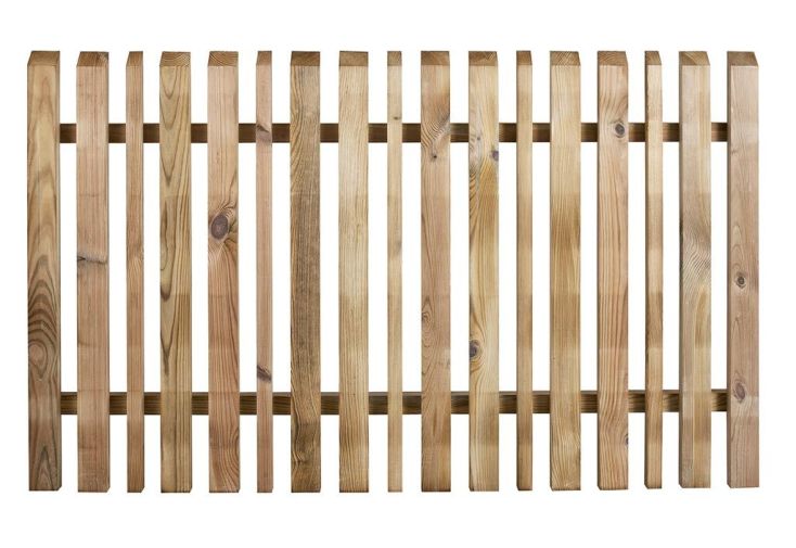 Clôture en Bois Traité Oblik 150x90cm (l,h)