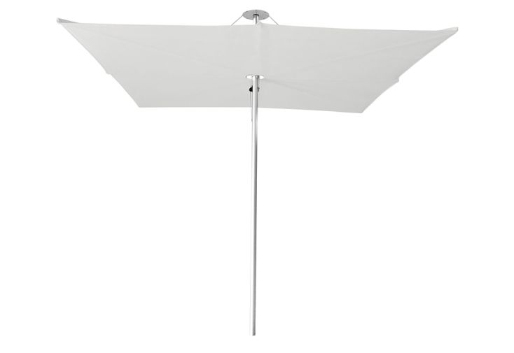 Parasol carré en aluminium 300 cm - Infina toile Solidum