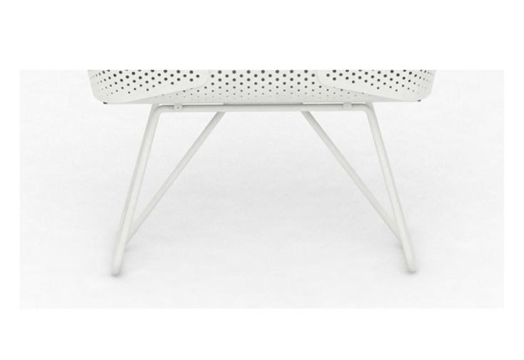 Pieds de jardinière rectangle en métal – 52 x 40 cm